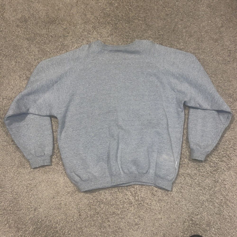 Vintage 1992 Acme Clothing Looney Tunes Embroidered Sweatshirt Gray Size Large - Picture 7 of 8